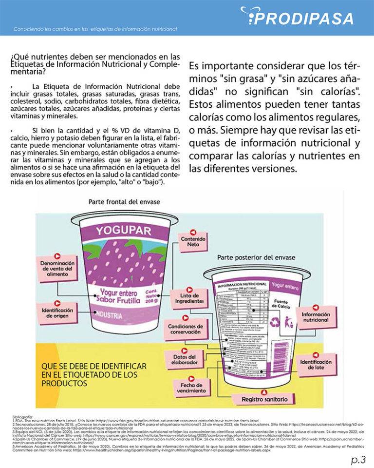 Boletín No.37 – Conociendo Los Cambios En Las Etiquetas De Información ...